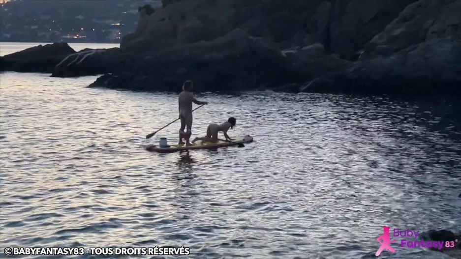Paddle Lesson with a Fan That Ends in Fuck